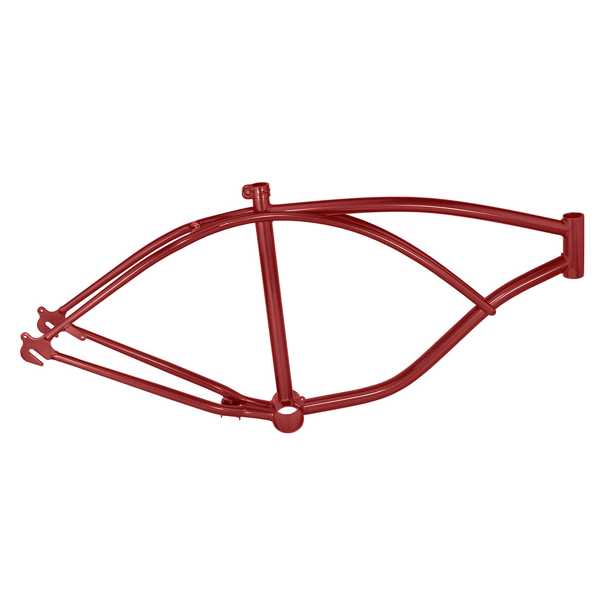 24 Beach Cruisers Frame Burgundy.